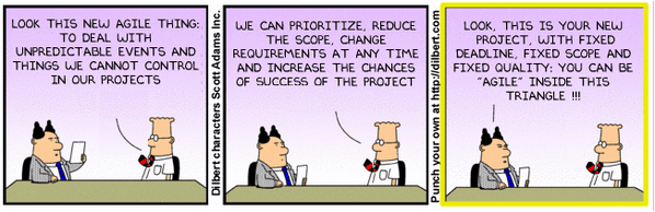 Dilbert_agile_whitin_project_triangle